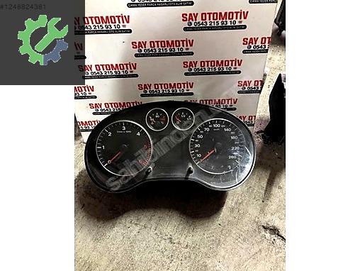 8P0920931E AUDİ A3 GÖSTERGE SAATİ GÖSTERGE PANELİ ÇIKMA ORJ