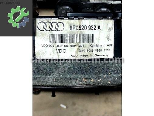 Audi A3 Gösterge 8P0920932A çıkma parça