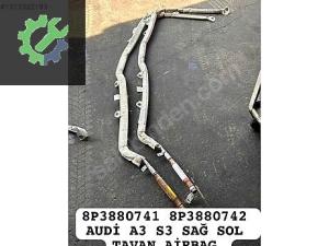 8P3880741 8P3880742 AUDİ A3 S3 SAĞ SOL TAVAN AİRBAG