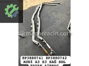 8P3880741 8P3880742 AUDİ A3 S3 SAĞ SOL TAVAN AİRBAG