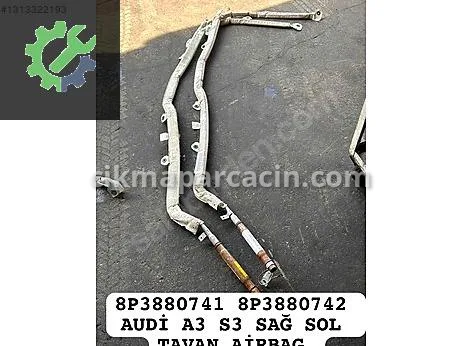 Audi A3 Tavan Airbag çıkma parça