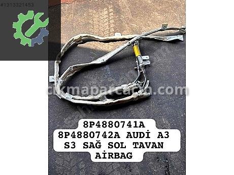 Audi A3 Tavan Airbag çıkma parça