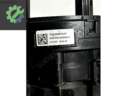8S0907129AK AUDİ TT SİNYAL KOLU AİRBAG SARGISI 30S10099215-07