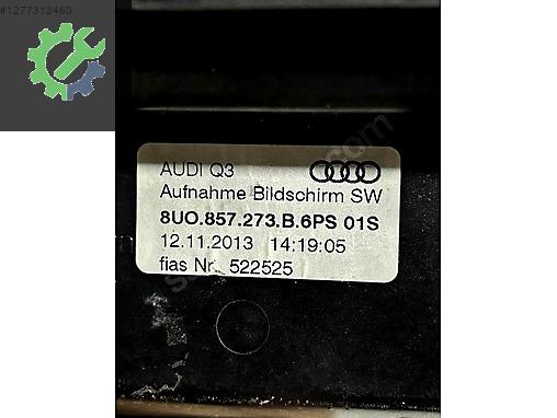 8U0857273B AUDİ Q3 A4 MMİ EKRAN LCD NAVİGASYON MEDİA DİSPLAY