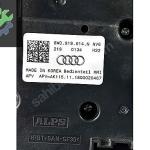 8W0919614N AUDİ A3 JOYSTICK TEYP DÜĞMESİ ORTA KONSOL SES TUŞU