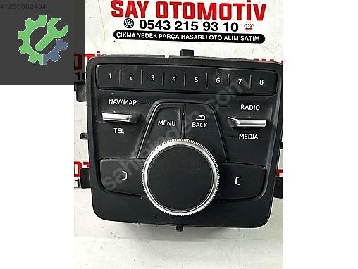 8W0919614N AUDİ A3 JOYSTICK TEYP DÜĞMESİ ORTA KONSOL SES TUŞU