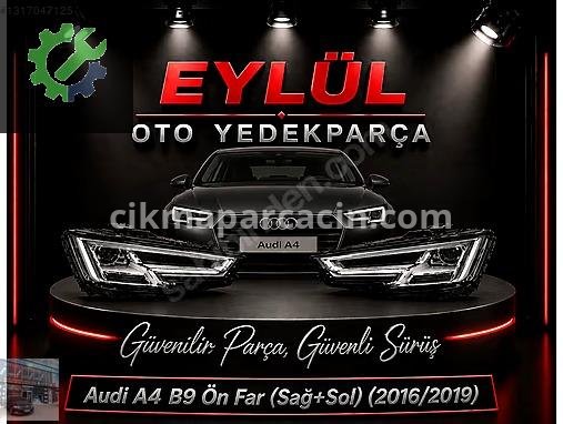 Audi A4 Sağ Ön Far 8W0941033 çıkma parça