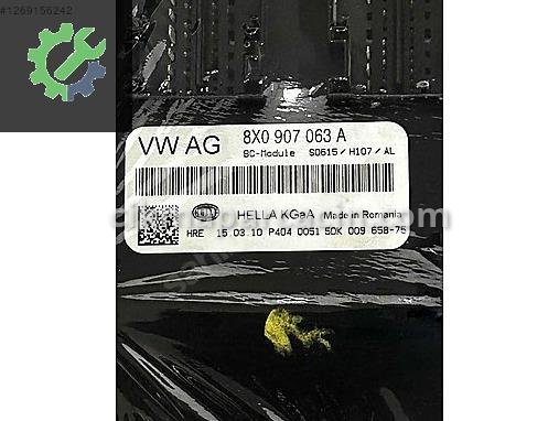 Audi A1 BCM Beyni 8X0907063A çıkma parça