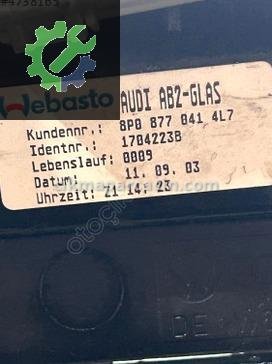 Audi A4 Komple Sunroof 8P0877841 çıkma parça