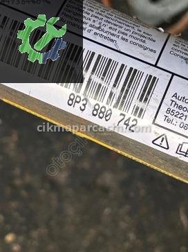 Audi A3 Tavan Airbag 8P3880741 çıkma parça