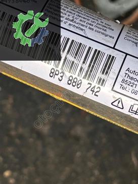 8P3880741 8P3880742 AUDİ A3 S3 SAĞ SOL TAVAN AİRBAG