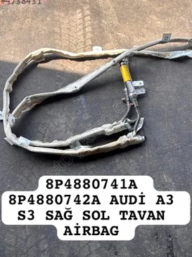 Audi A3 Tavan Airbag çıkma parça