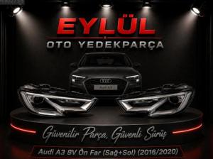8V0941034 Audi A3 8V Sağ LED Far (2017/2020)