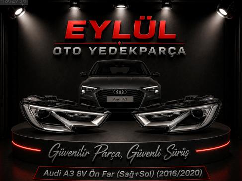 Audi A3 Sağ Ön Far çıkma parça