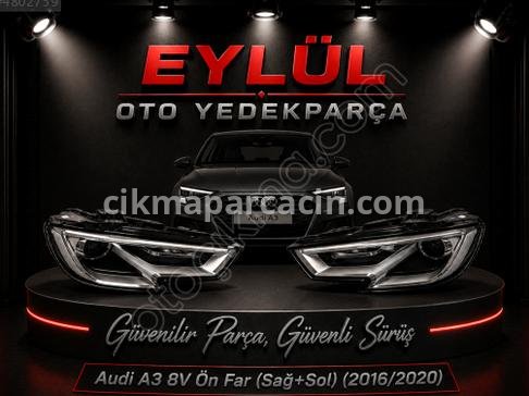 Audi A3 Sol Ön Far çıkma parça