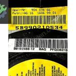 90437886 OPEL VECTRA DİREKSİYON AİRBAG