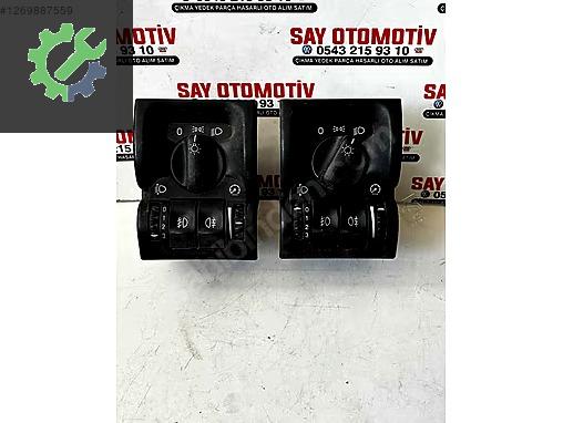 90504974 90504968 OPEL ASTRA G ÇİFT SİSLİ FAR ANAHTARI ORJ GM