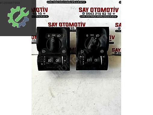 90504974 90504968 OPEL ASTRA G ÇİFT SİSLİ FAR ANAHTARI ORJ GM