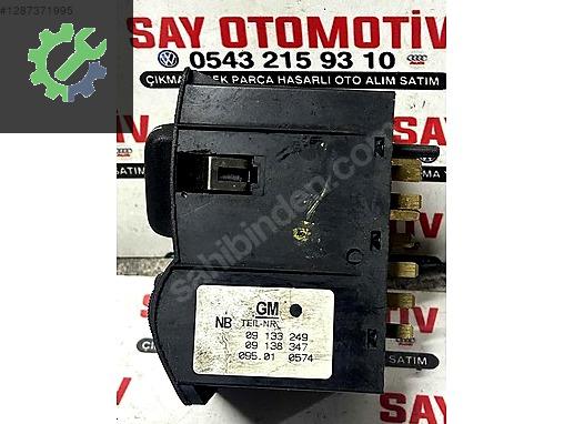 90561377 09180770 09133249 OPEL ASTRA G ÇİFT SİSLİ FAR ANAHTARI