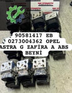 90581417 EB 0273004362 OPEL ASTRA G ZAFİRA A ABS BEYNİ (2. Adet)