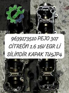 9639173510 PEJO 307 CİTROEN 1.6 16V EGR Lİ SİLİNDİR KAPAK TU5JP4