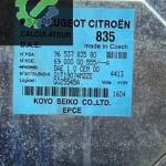9653783580 PEJO CİTROEN C2 C3 DİREKSİYON BEYNİ