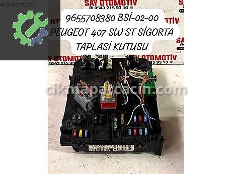 Peugeot 407 Sigorta Kutusu çıkma parça