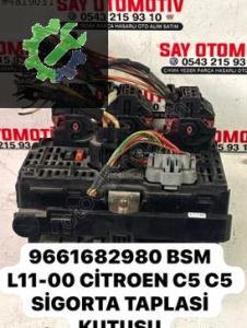 9661682980 BSM L11-00 CİTROEN C5 C5 SİGORTA TAPLASİ KUTUSU