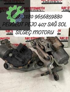 9661812180 9656859880 PEUGEOT PEJO 407 SAĞ SOL SİLGEÇ MOTORU