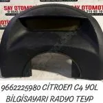 9662225980 CİTROEN C4 YOL BİLGİSAYARI RADYO TEYP EKRANİ
