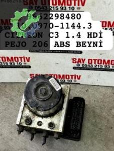 9662298480 10.0970-1144.3 CİTREON C3 1.4 HDİ PEJO 206 ABS BEYNİ