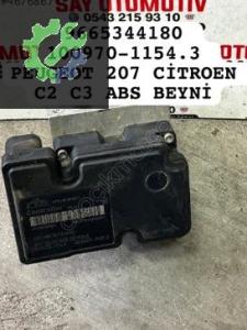 9665344180 100970-1154.3 PEUGEOT 207 CİTROEN C2 C3 ABS BEYNİ