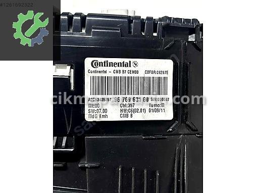 Citroen C4 Gösterge 9676963180 çıkma parça