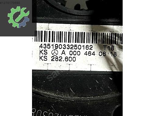 A0004640618 MERCEDES W203 W209 CLK AİRBAG SARGISI ACI SENSÖRÜ