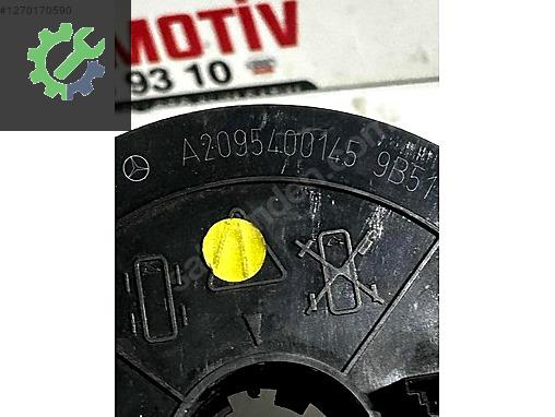A0004640618 MERCEDES W203 W209 CLK AİRBAG SARGISI ACI SENSÖRÜ