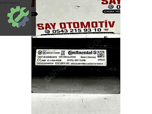 A0009001604 A2229014300 MERCEDES E GL SL DİSTRONİC RADAR BEYNİ