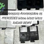 A0009055103 A0009052804 05 MERCEDES W204 W207 W212 RADAR BEYNİ