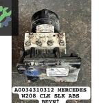 A0034310312 MERCEDES W208 CLK SLK ABS BEYNİ MCU ETS