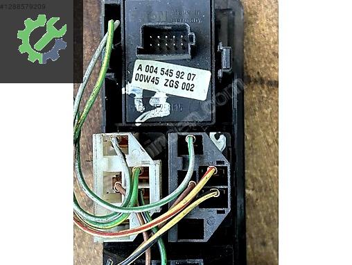A0045459207 MERCEDES VİTO W638 SOL CAM DÜĞMESİ AYNA AYAR DÜĞMESİ