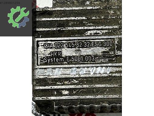 A0225456232 EGS300 MERCEDES W210 FAN BEYNİ MODÜLÜ