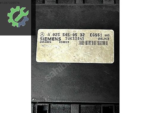 A0255450532 A0255450332 A0255451232 MERCEDES ŞANZIMAN BEYNİ