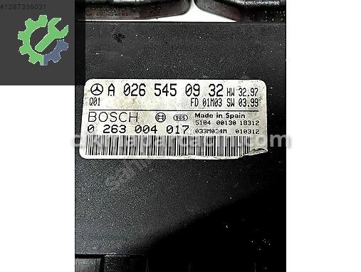 Mercedes-Benz EQA Park Sensör Beyni A0265450932 çıkma parça