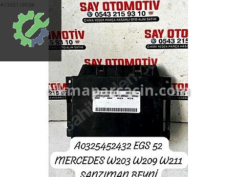 Mercedes-Benz EQA Şanzıman Beyni çıkma parça
