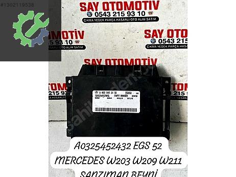 Mercedes-Benz EQA Şanzıman Beyni çıkma parça