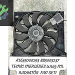 A1635000293 885003237 TEMİC MERCEDES W163 ML RADYATÖR FAN SETI