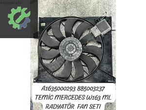 A1635000293 885003237 TEMİC MERCEDES W163 ML RADYATÖR FAN SETI
