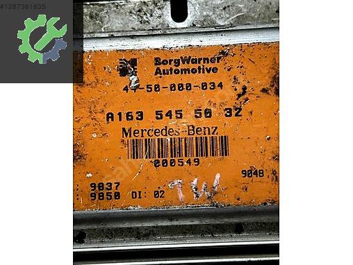 A1635455032 MERCEDES W163 ML 270 CDİ ARAZİ YAVRU ŞANZIMAN BEYNİ