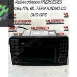 A1649063000 MERCEDES W164 ML GL TEPY RADYO CD DVD GPS