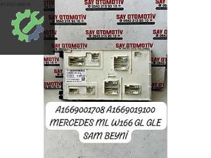 A1669001708 A1669019100 MERCEDES ML W166 GL GLE SAM BEYNİ
