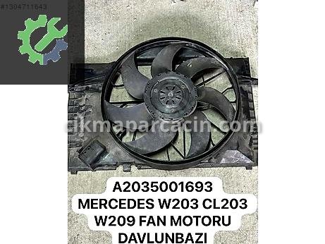 Mercedes-Benz CLA Fan çıkma parça